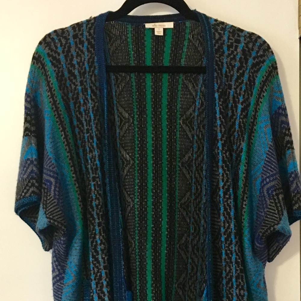 Ella Moss sweater/cardigan.